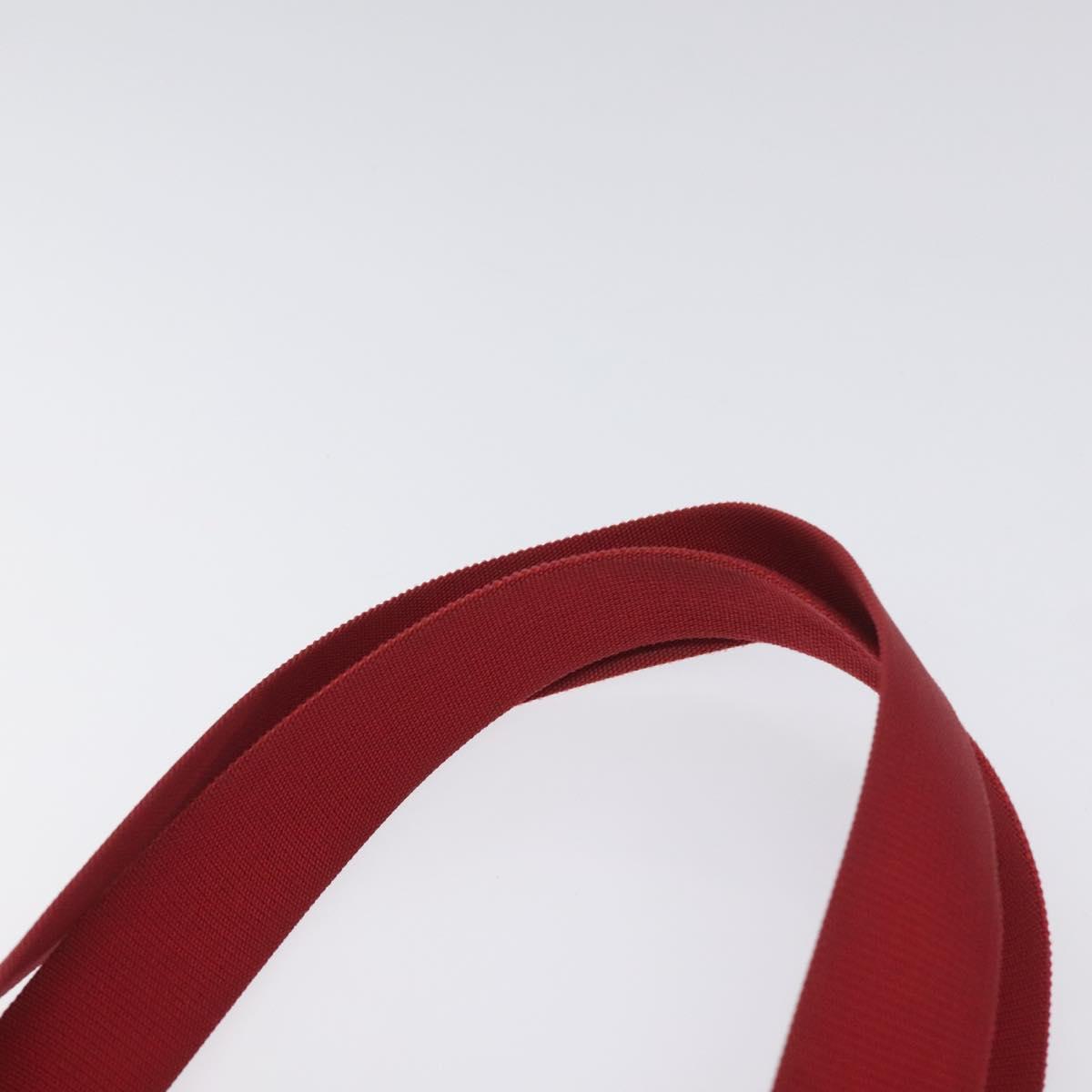 GUCCI GG Canvas Tote Bag Beige Gold Red 019 0402 1705 Auth th6226