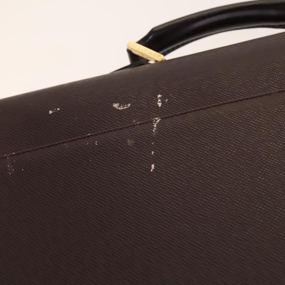 LOUIS VUITTON Taiga Serviette Kourad Business Bag Acajou M30076 LV Auth th6235