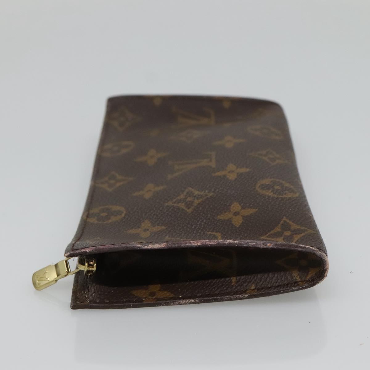 LOUIS VUITTON Monogram Bucket GM Accessory Pouch LV Auth th6236