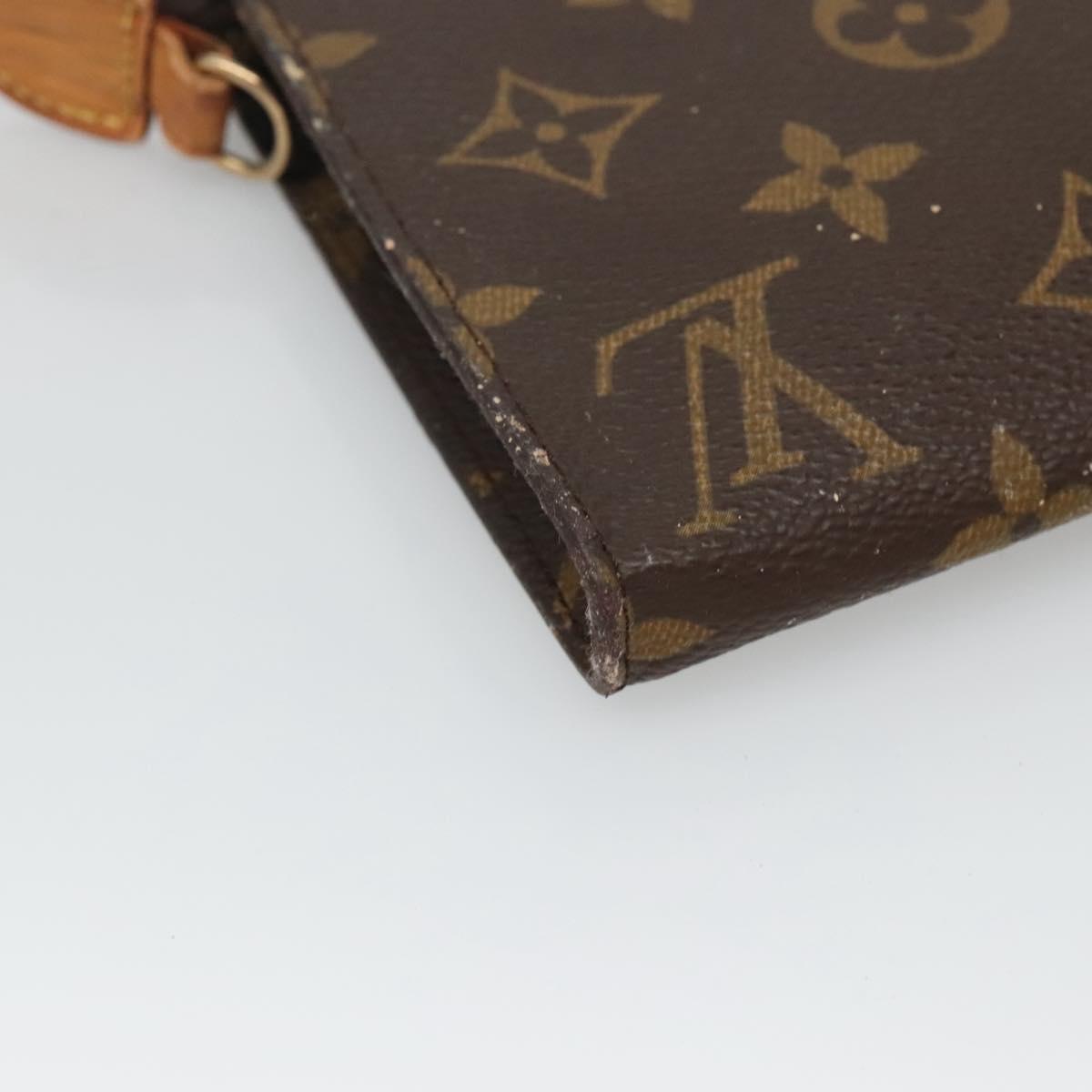 LOUIS VUITTON Monogram Bucket GM Accessory Pouch Vintage LV Auth th6238