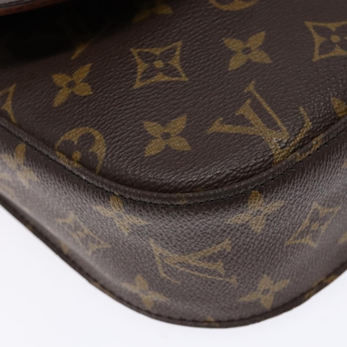 LOUIS VUITTON Monogram Saint Cloud GM Shoulder Bag M51242 LV Auth th6239