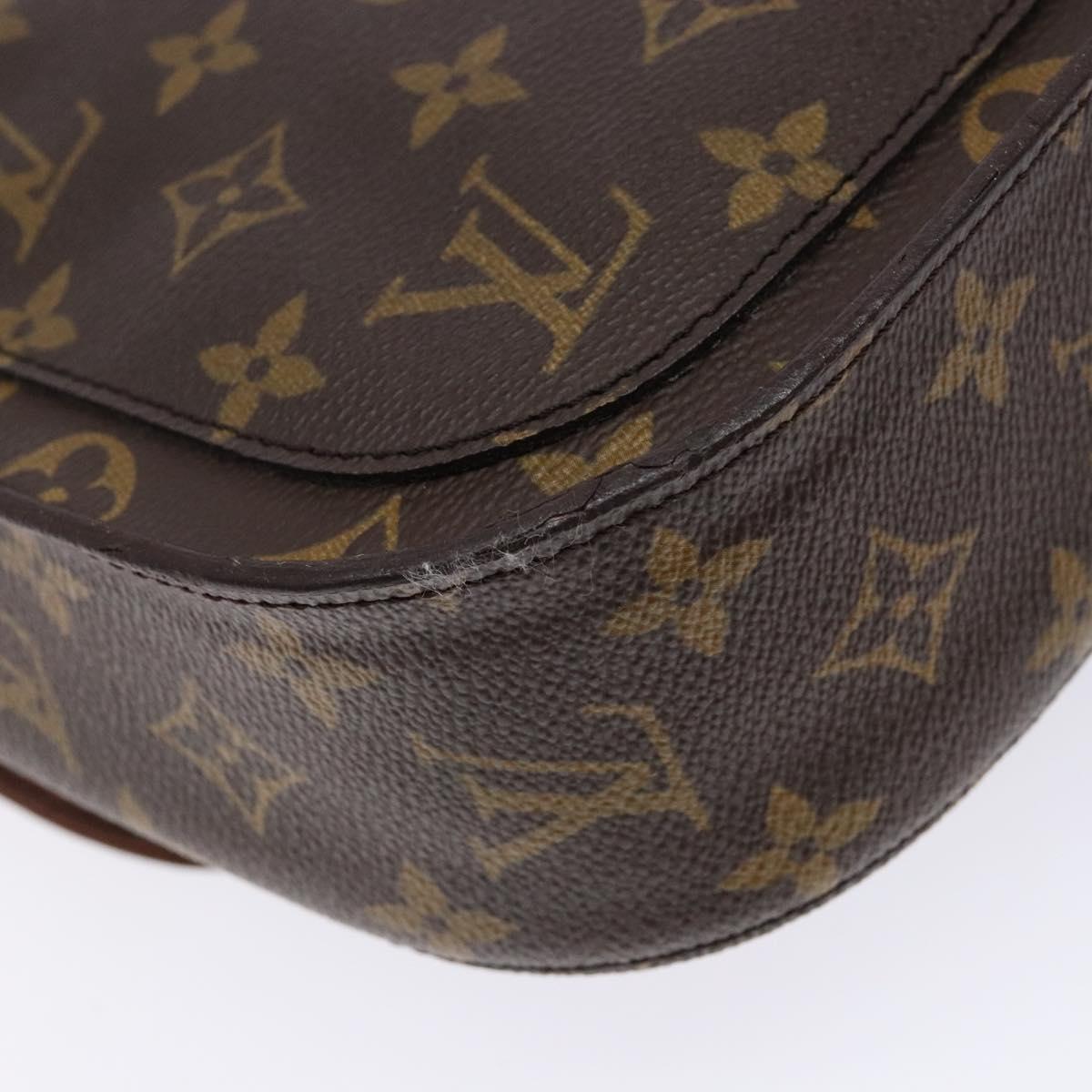 LOUIS VUITTON Monogram Saint Cloud GM Shoulder Bag M51242 LV Auth th6239