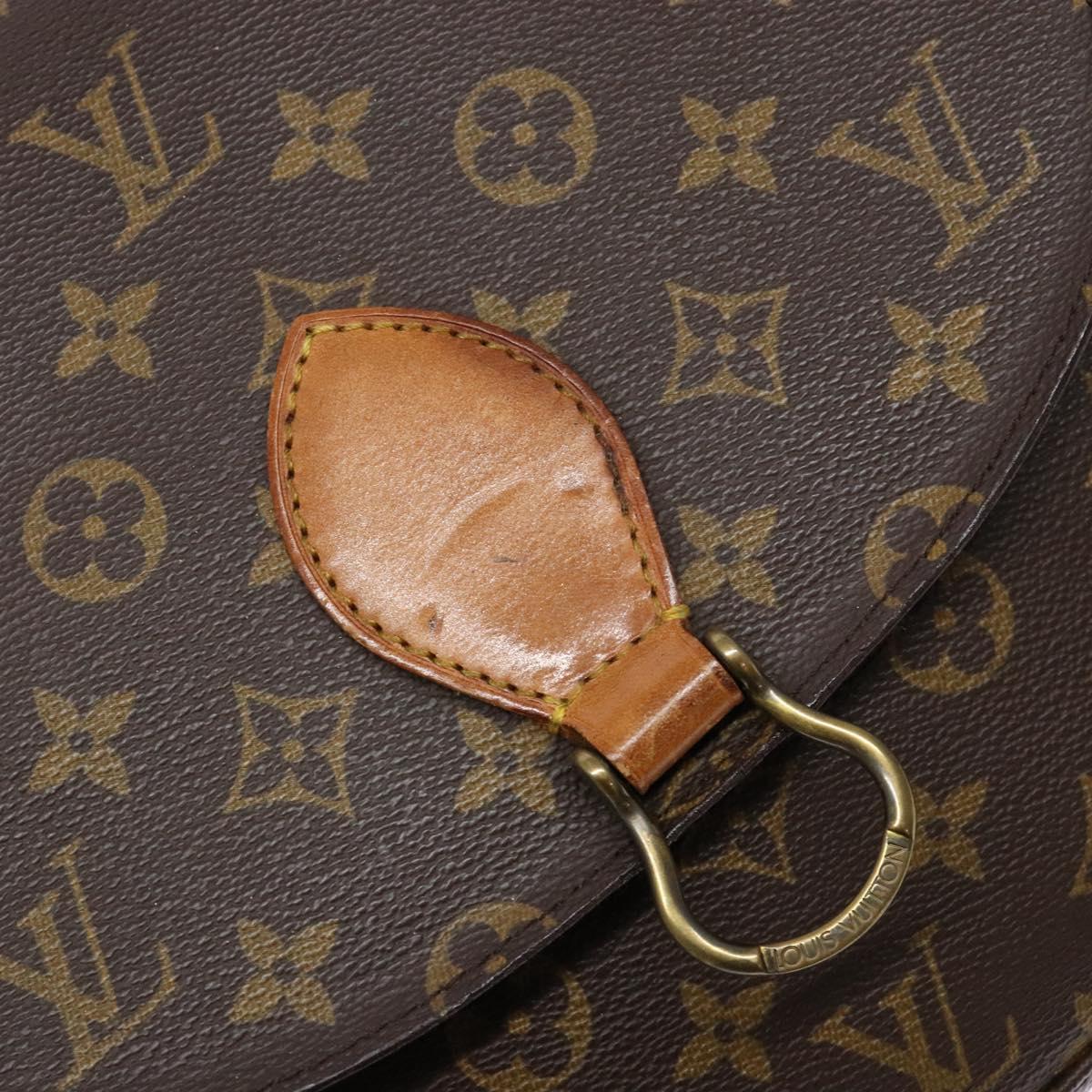 LOUIS VUITTON Monogram Saint Cloud GM Shoulder Bag M51242 LV Auth th6239