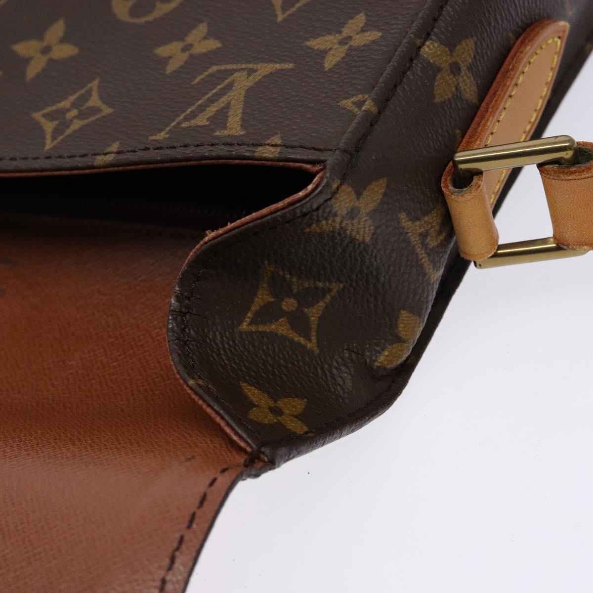 LOUIS VUITTON Monogram Saint Cloud GM Shoulder Bag M51242 LV Auth th6239