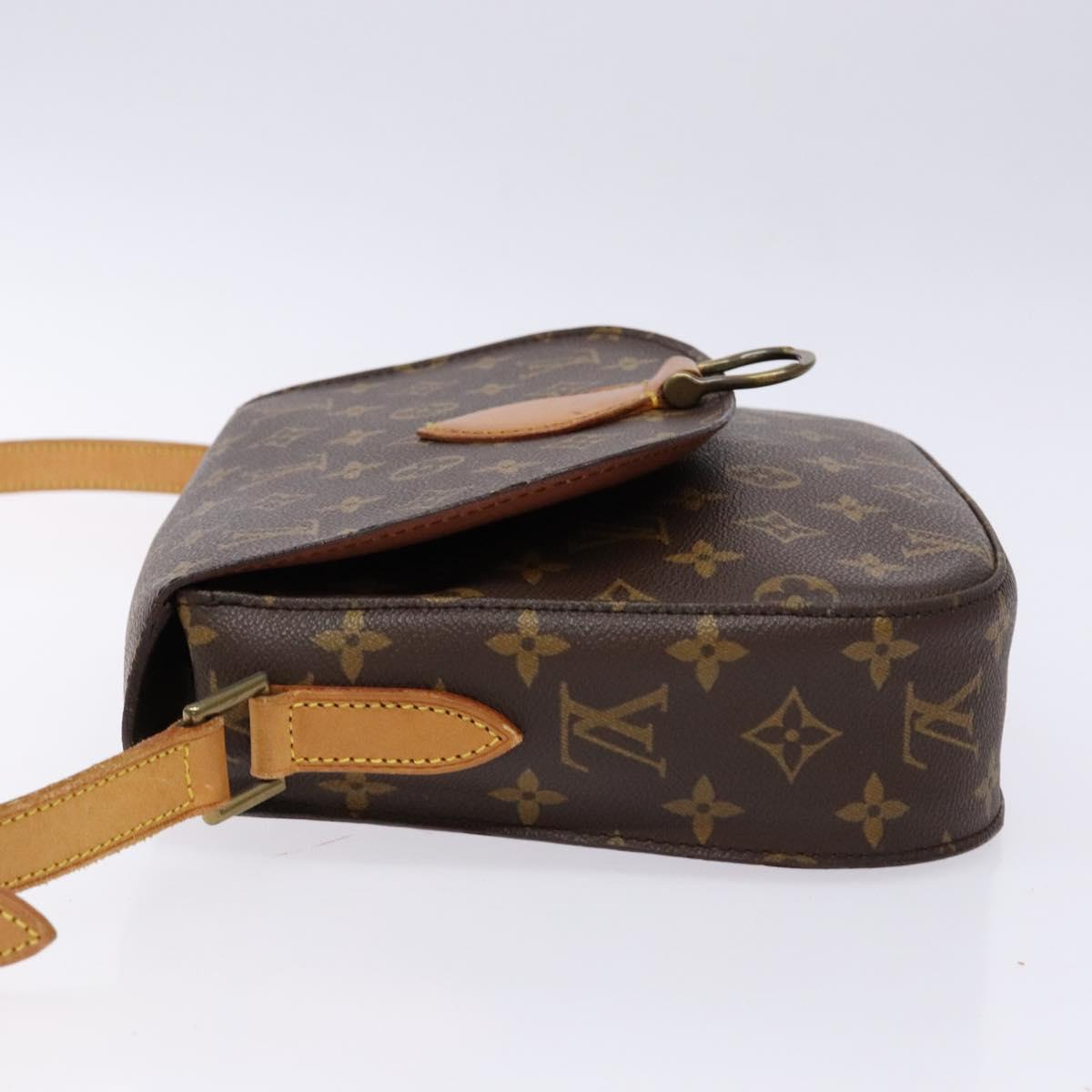 LOUIS VUITTON Monogram Saint Cloud GM Shoulder Bag M51242 LV Auth th6239