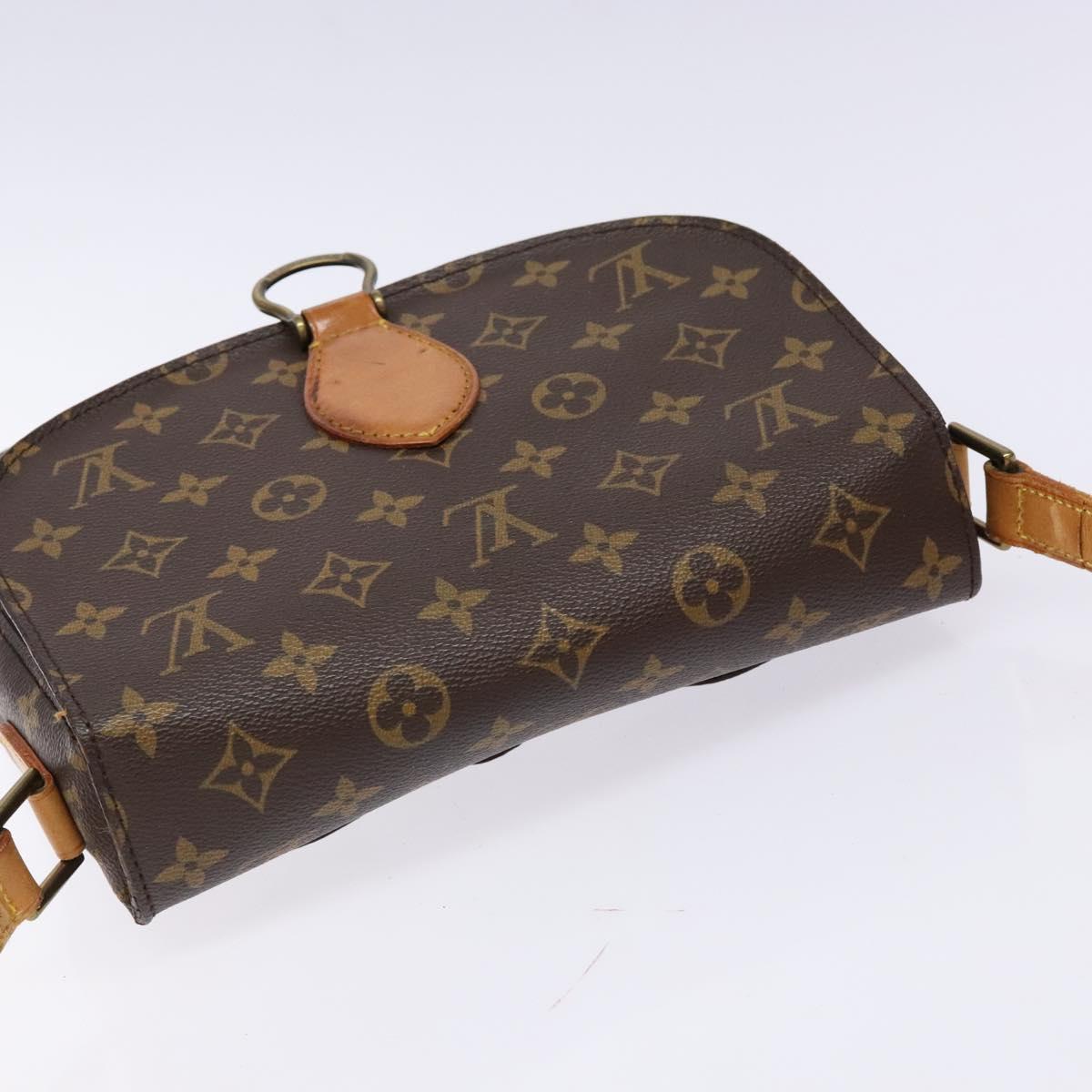 LOUIS VUITTON Monogram Saint Cloud GM Shoulder Bag M51242 LV Auth th6239