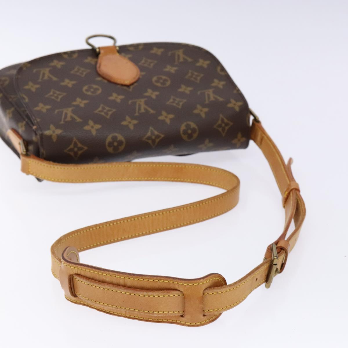 LOUIS VUITTON Monogram Saint Cloud GM Shoulder Bag M51242 LV Auth th6239