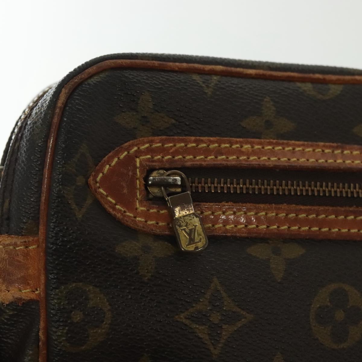LOUIS VUITTON Monogram Marly Dragonne GM Clutch Bag M51825 LV Auth th6246