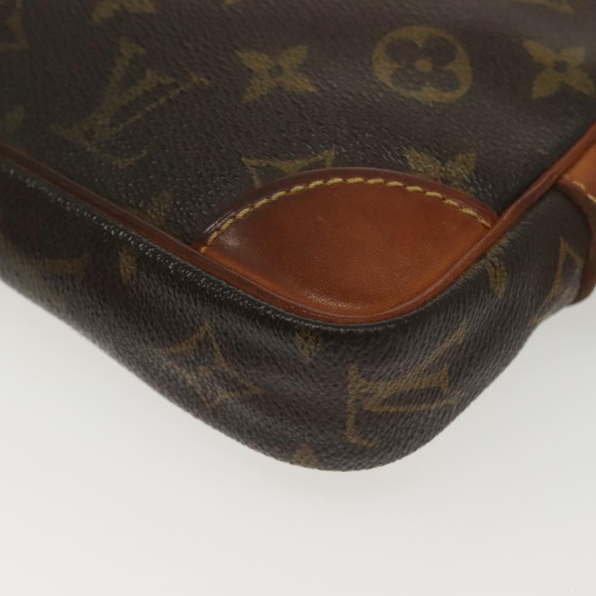 LOUIS VUITTON Monogram Marly Dragonne PM Clutch Bag M51827 LV Auth th6250