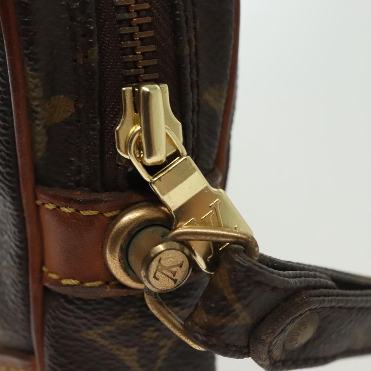 LOUIS VUITTON Monogram Marly Dragonne PM Clutch Bag M51827 LV Auth th6250