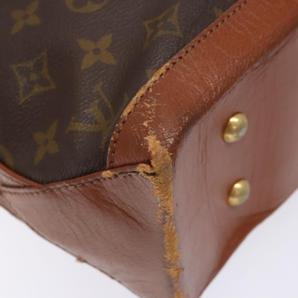 LOUIS VUITTON Monogram Sac Weekend PM Hand Bag M42425 LV Auth th6263