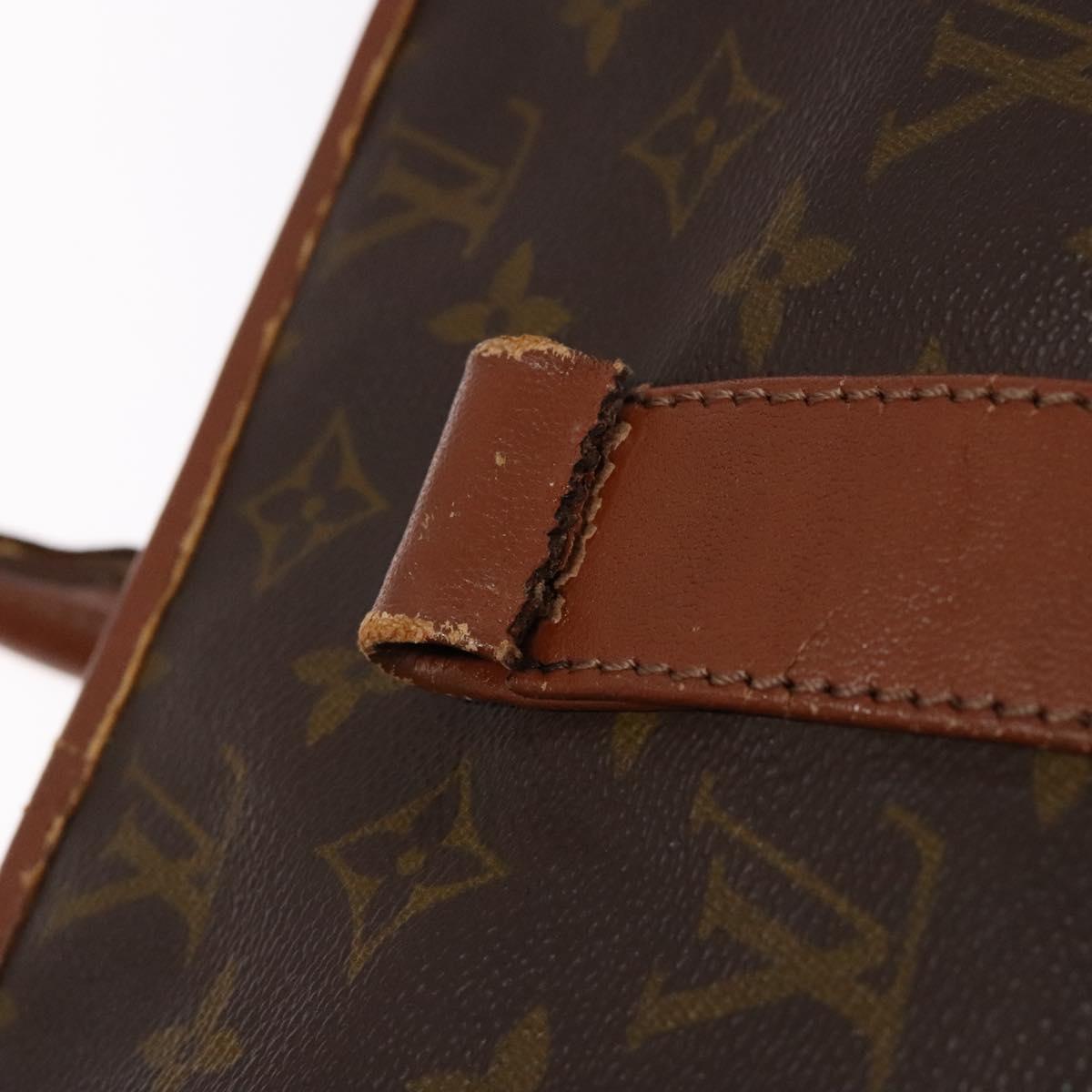 LOUIS VUITTON Monogram Sac Weekend PM Hand Bag M42425 LV Auth th6263