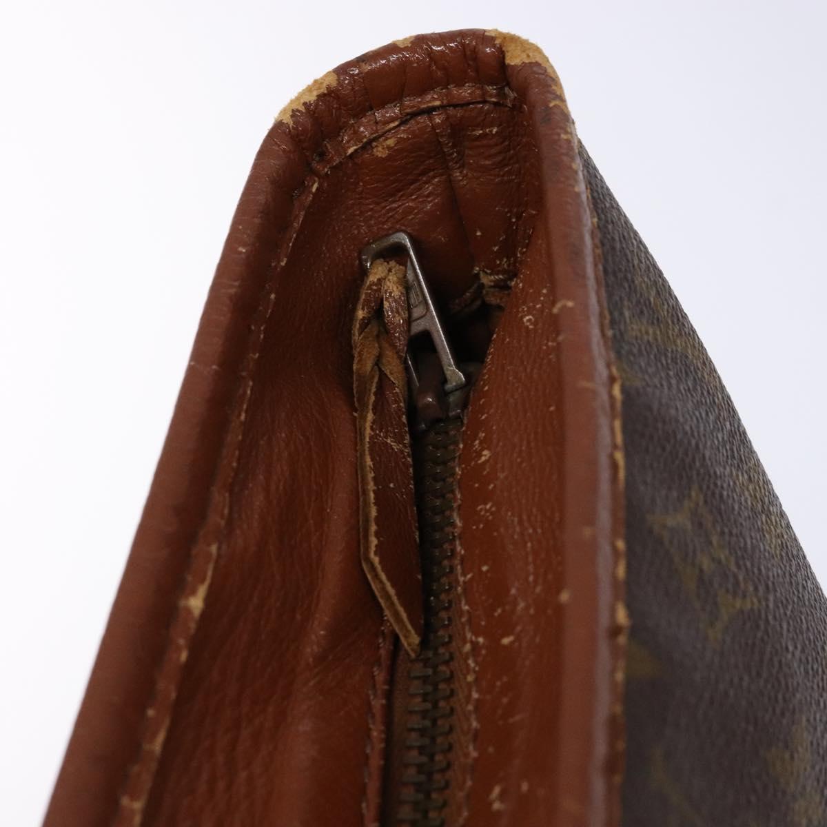 LOUIS VUITTON Monogram Sac Weekend PM Hand Bag M42425 LV Auth th6263