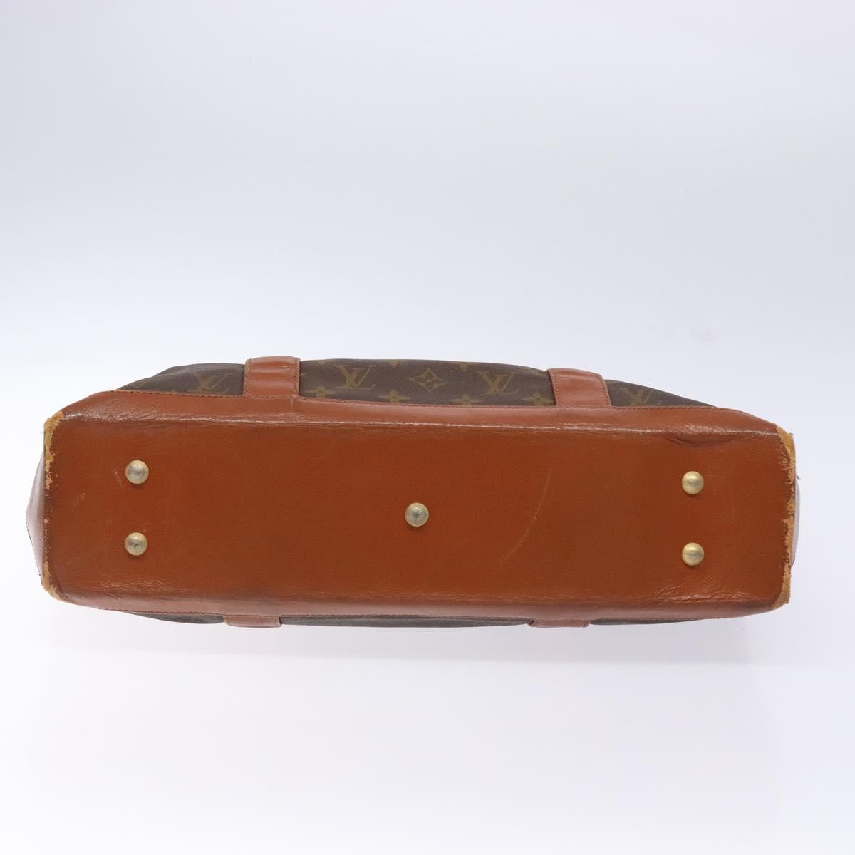 LOUIS VUITTON Monogram Sac Weekend PM Hand Bag M42425 LV Auth th6263