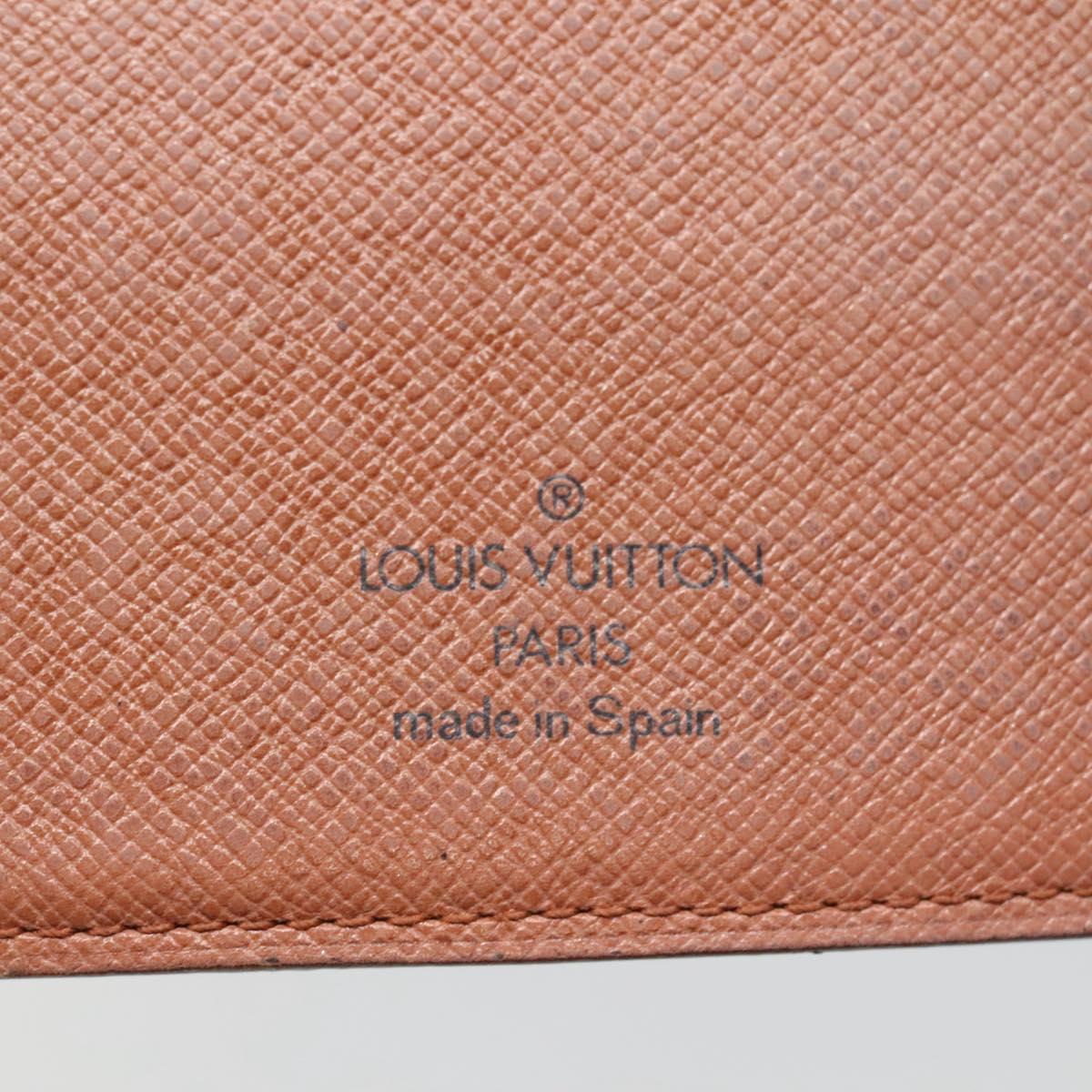 LOUIS VUITTON Monogram Porte Shekie Cartes Credit Long Wallet M62225 Auth th6265