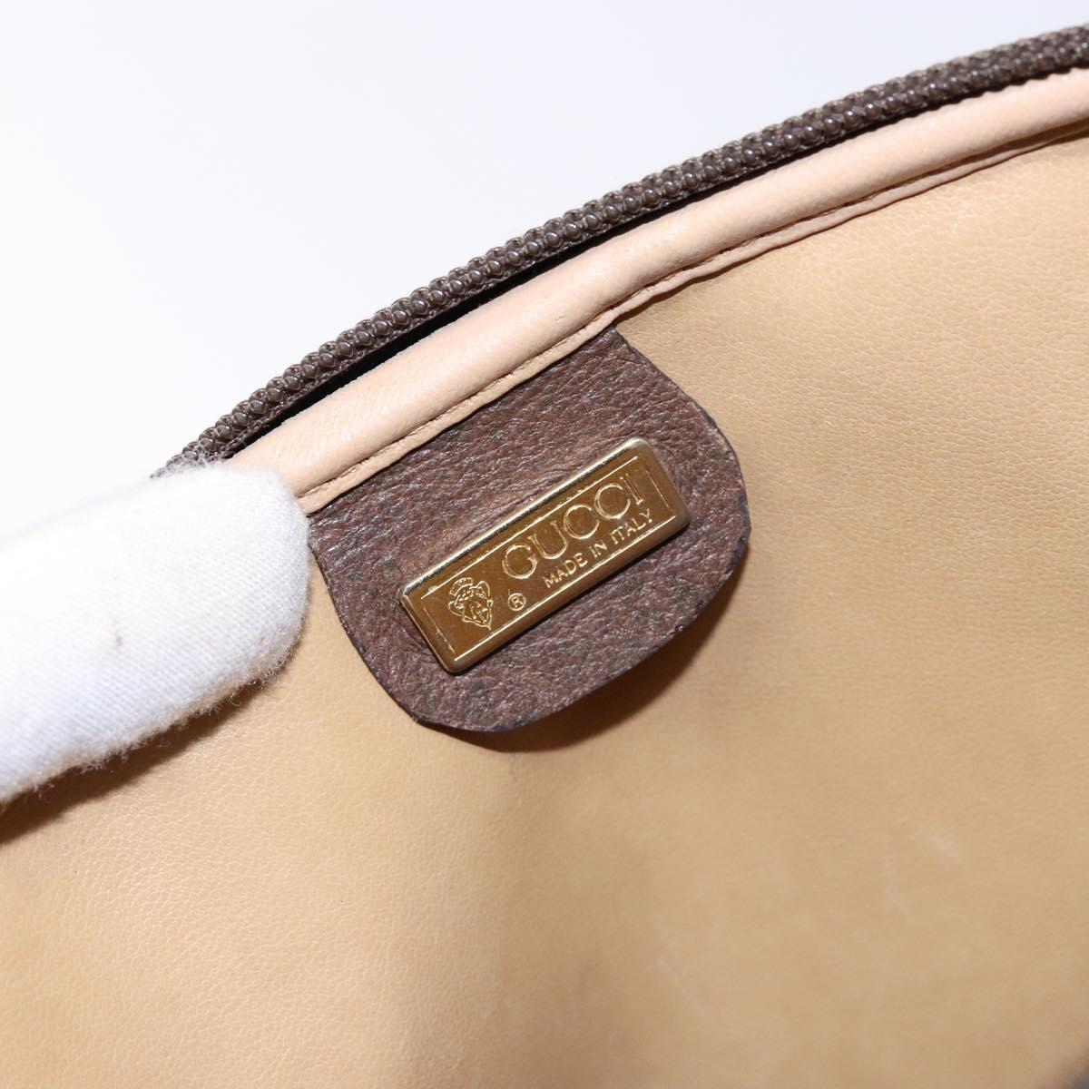GUCCI GG Supreme Shoulder Bag PVC Beige Gold 007 115 6428 4002 Auth th6267