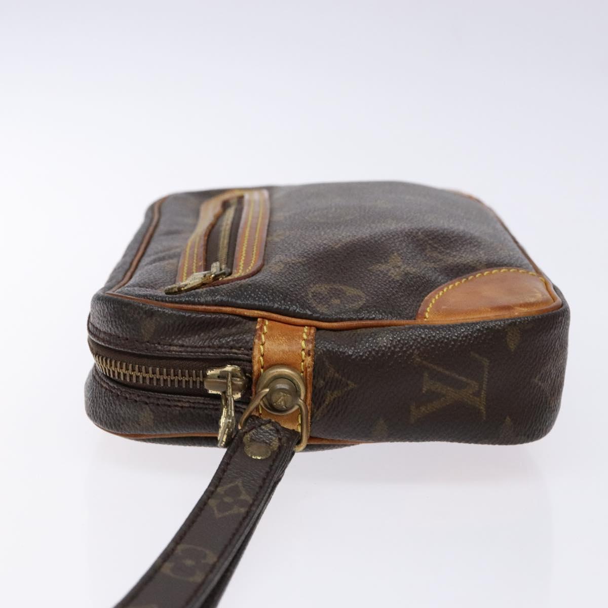 LOUIS VUITTON Monogram Marly Dragonne GM Clutch Bag M51825 LV Auth th6269