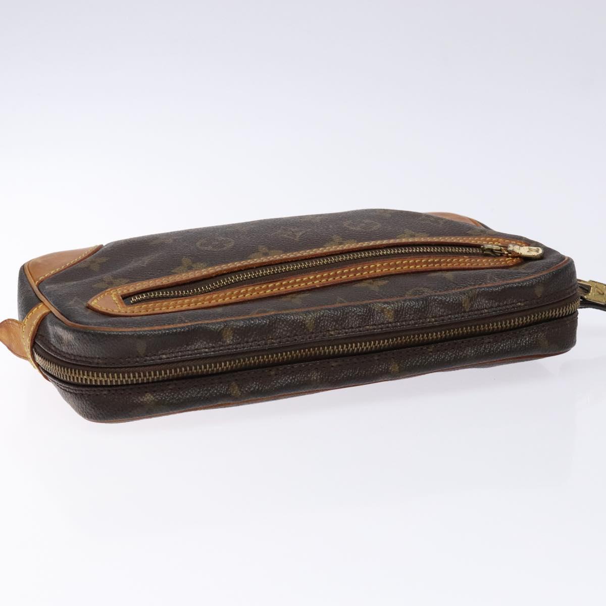 LOUIS VUITTON Monogram Marly Dragonne GM Clutch Bag M51825 LV Auth th6269