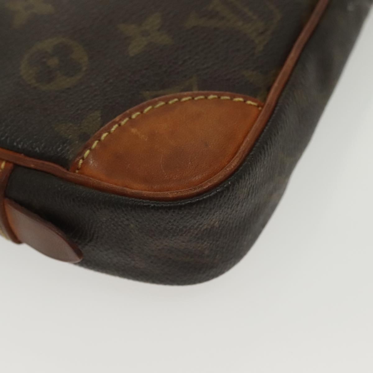 LOUIS VUITTON Monogram Marly Dragonne PM Clutch Bag M51827 LV Auth th6275