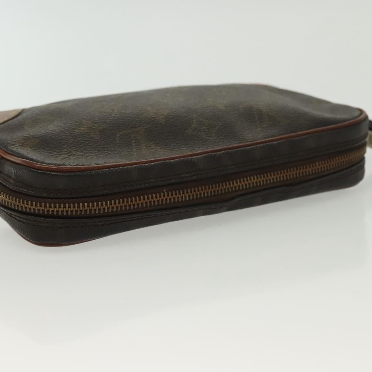 LOUIS VUITTON Monogram Marly Dragonne PM Clutch Bag M51827 LV Auth th6275