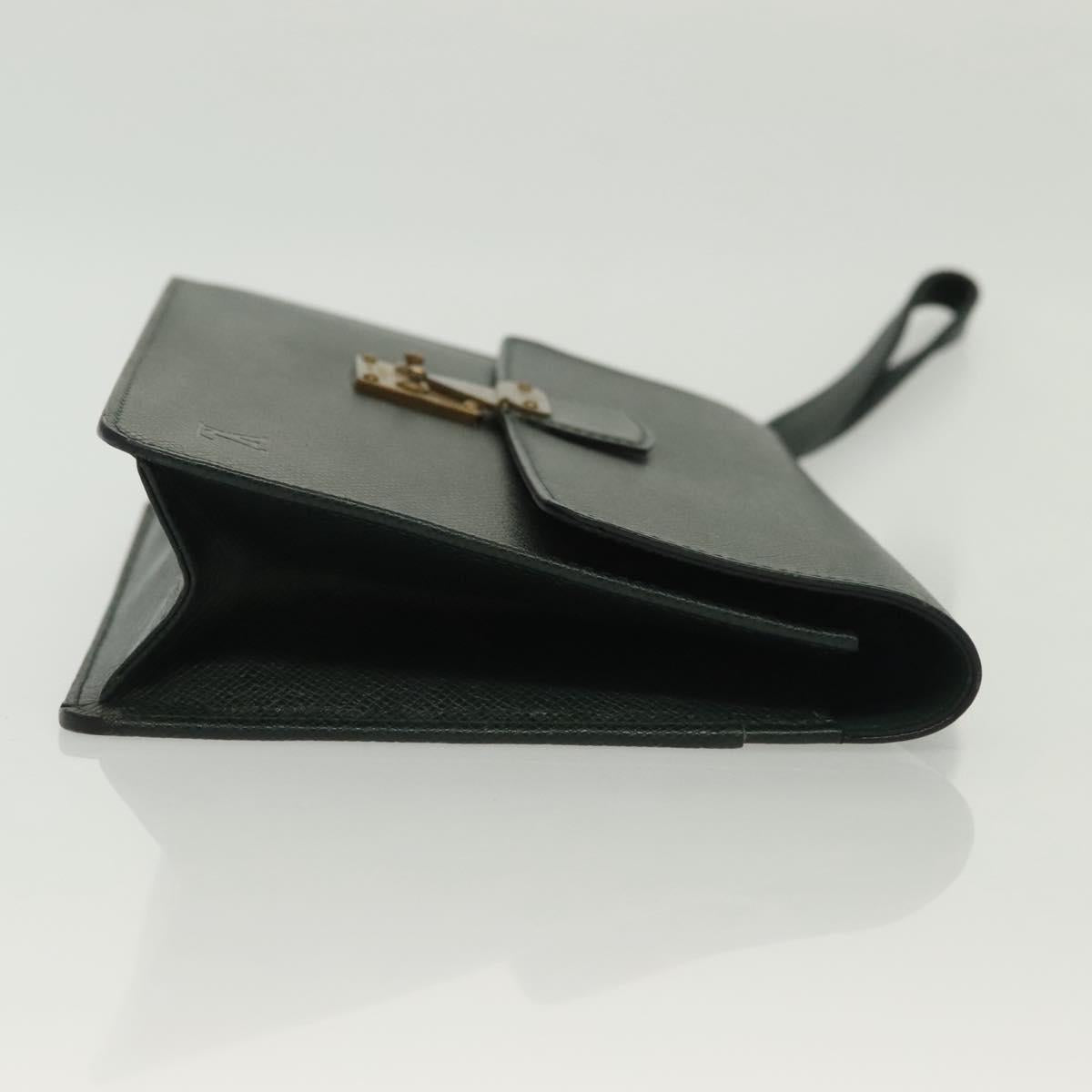 LOUIS VUITTON Taiga Pochette Kourad Clutch Bag Epicea M30194 LV Auth th6278