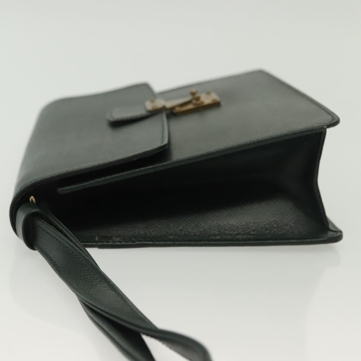 LOUIS VUITTON Taiga Pochette Kourad Clutch Bag Epicea M30194 LV Auth th6278