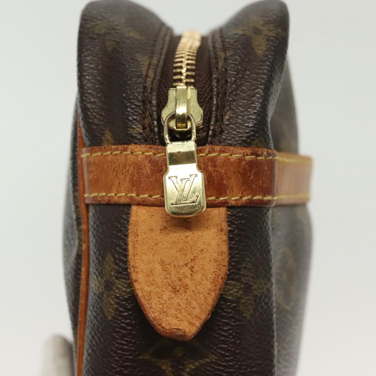 LOUIS VUITTON Monogram Compiegne 28 Clutch Bag M51845 LV Auth th6288