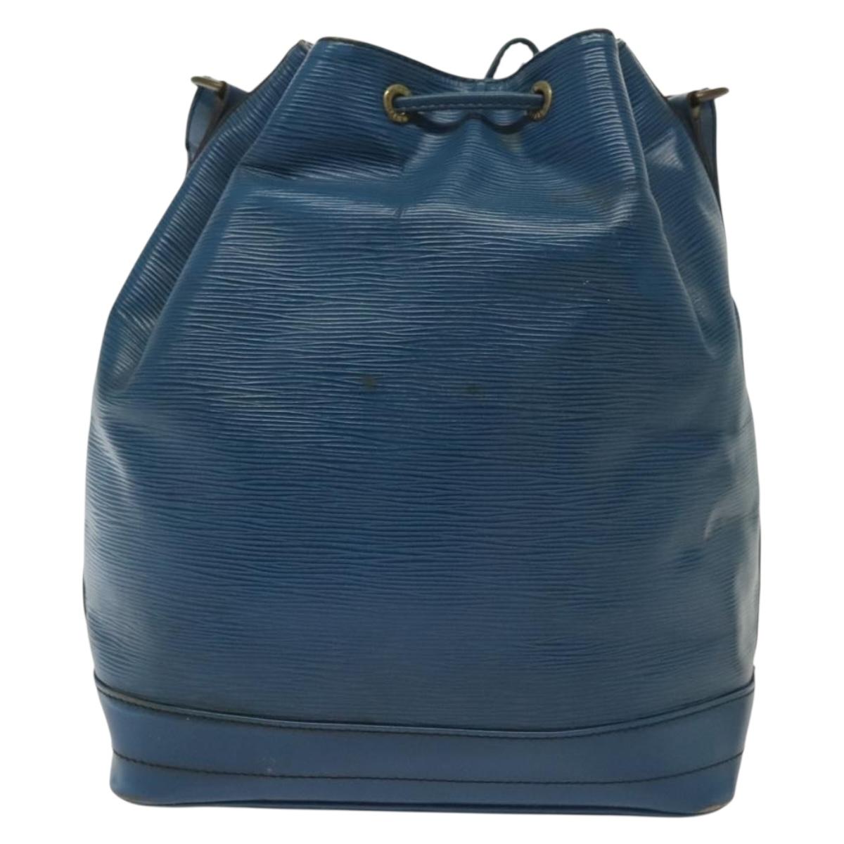 LOUIS VUITTON Epi Noe Shoulder Bag Toledo Blue M44005 LV Auth th6292