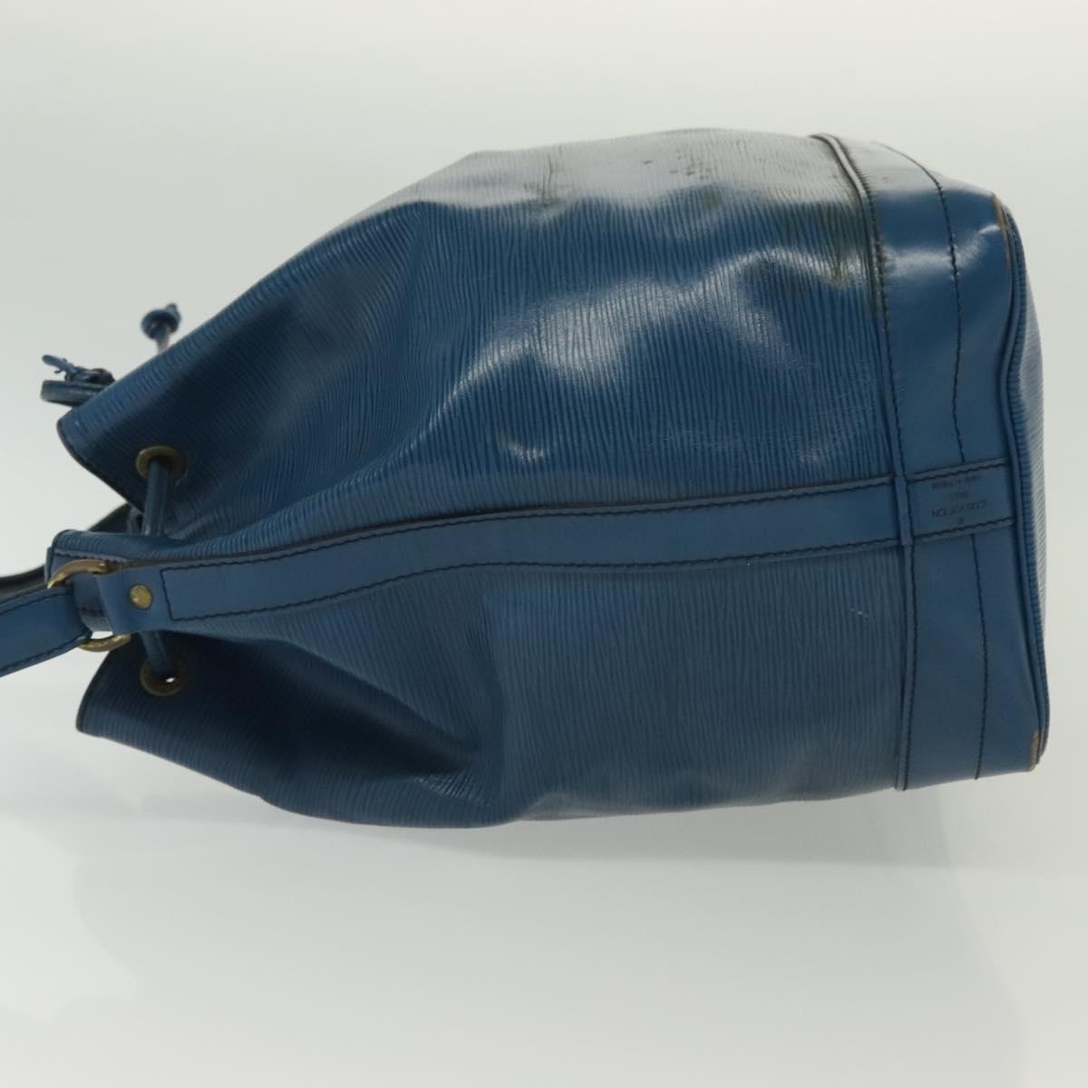 LOUIS VUITTON Epi Noe Shoulder Bag Toledo Blue M44005 LV Auth th6292