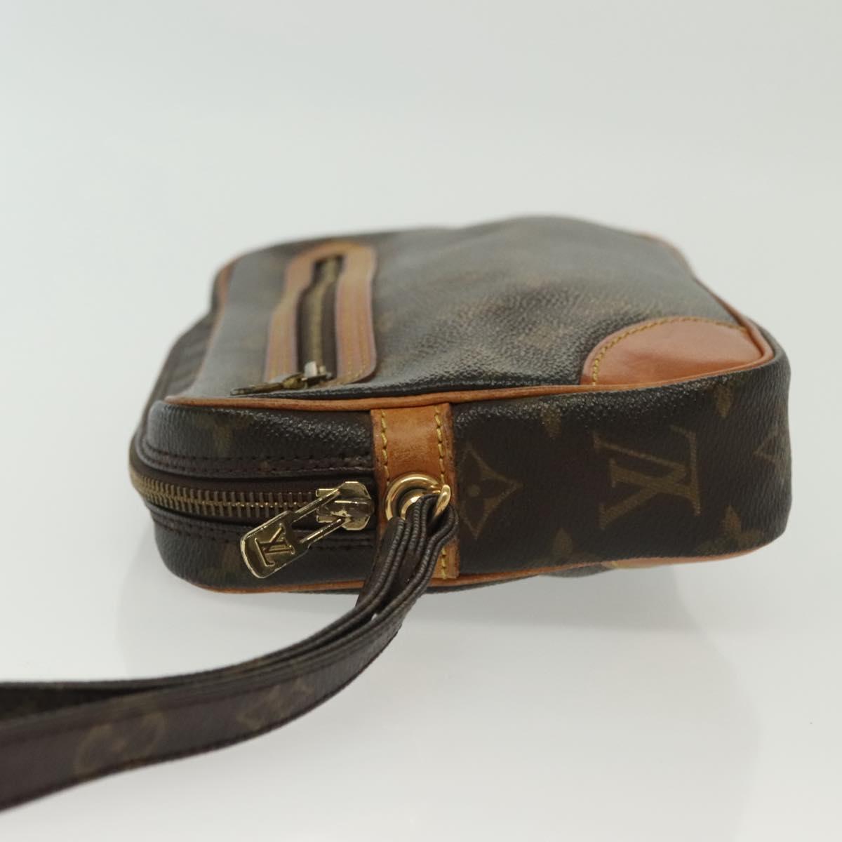 LOUIS VUITTON Monogram Marly Dragonne GM Clutch Bag M51825 LV Auth th6294
