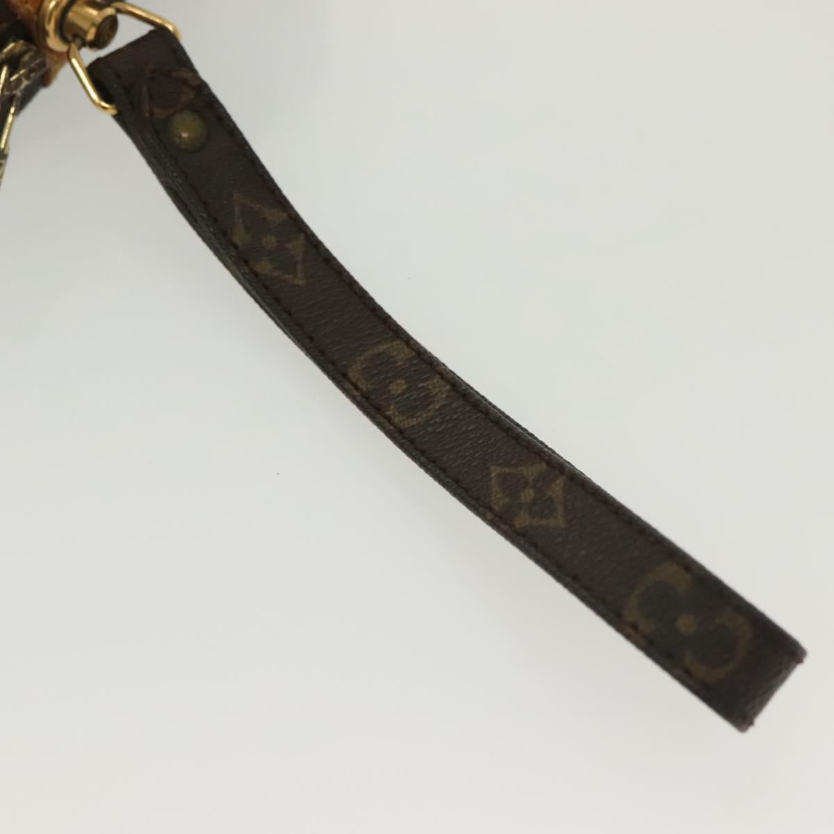 LOUIS VUITTON Monogram Marly Dragonne GM Clutch Bag M51825 LV Auth th6294
