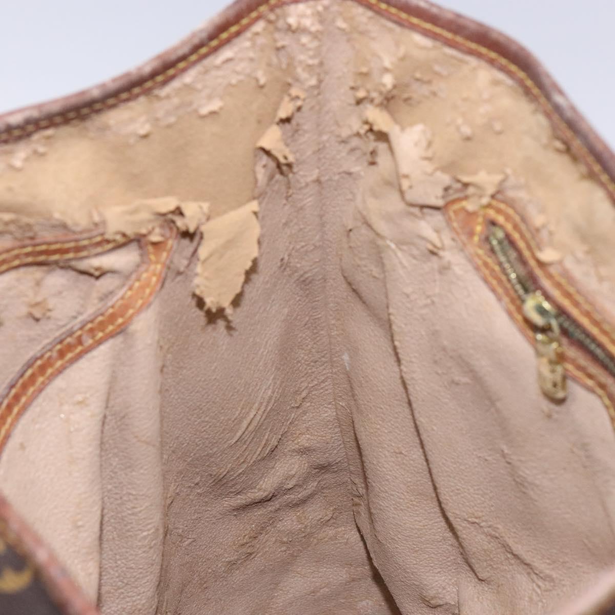 LOUIS VUITTON Monogram Bucket GM Shoulder Bag M42236 LV Auth th6295