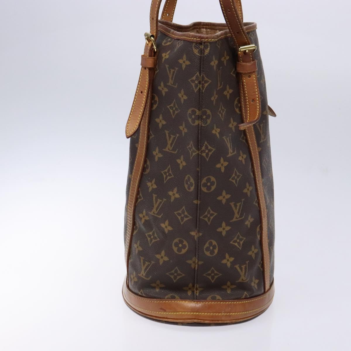 LOUIS VUITTON Monogram Bucket GM Shoulder Bag M42236 LV Auth th6295
