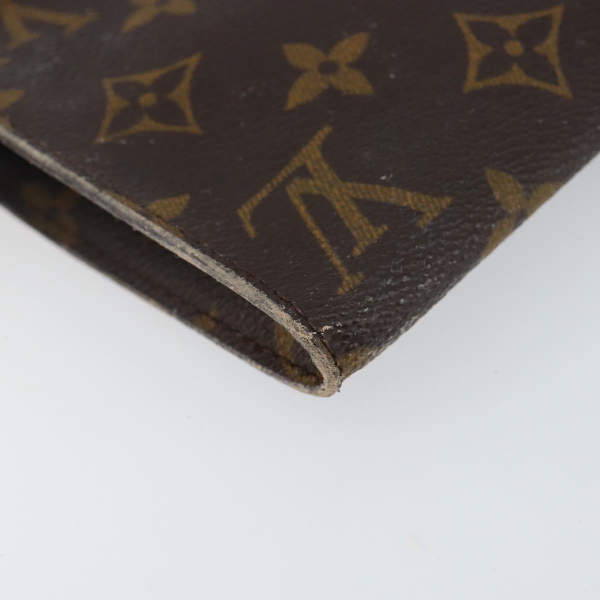 LOUIS VUITTON Monogram Bucket GM Accessory Pouch LV Auth th6315