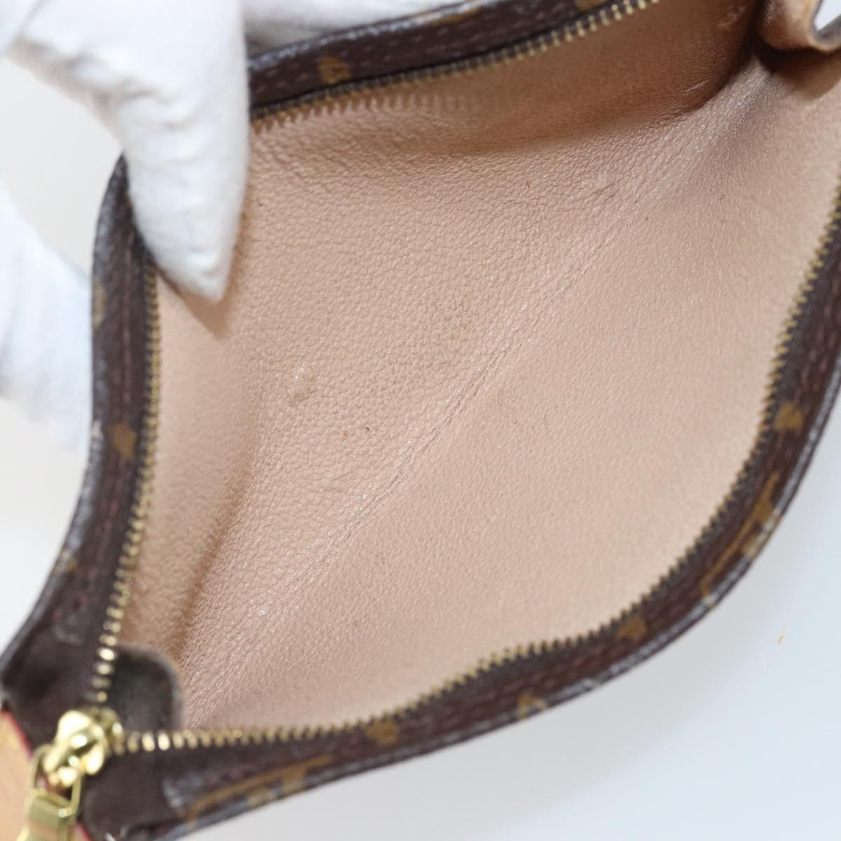 LOUIS VUITTON Monogram Bucket GM Accessory Pouch LV Auth th6315
