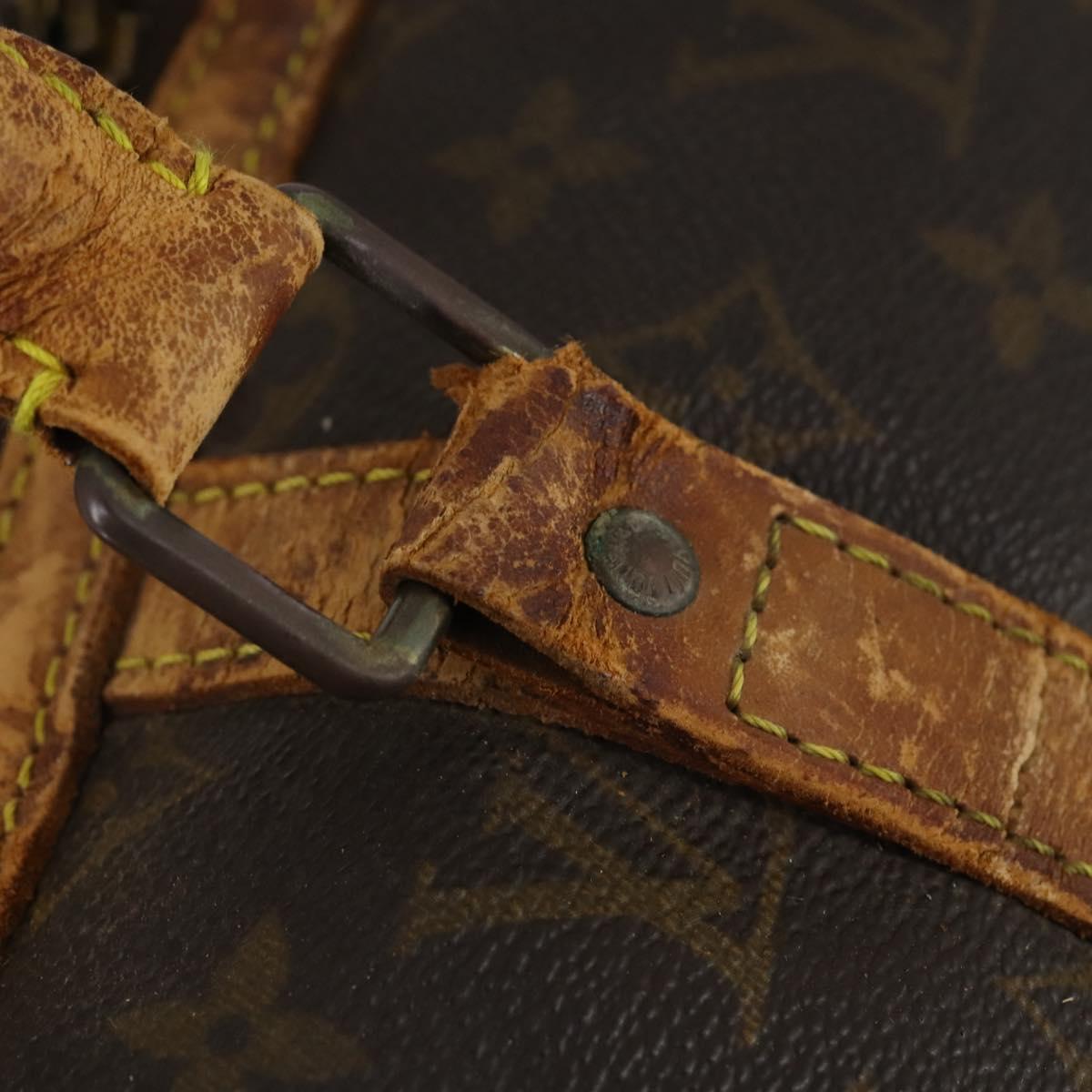 LOUIS VUITTON Monogram Sac Sports Boston Bag M41444 LV Auth th6318