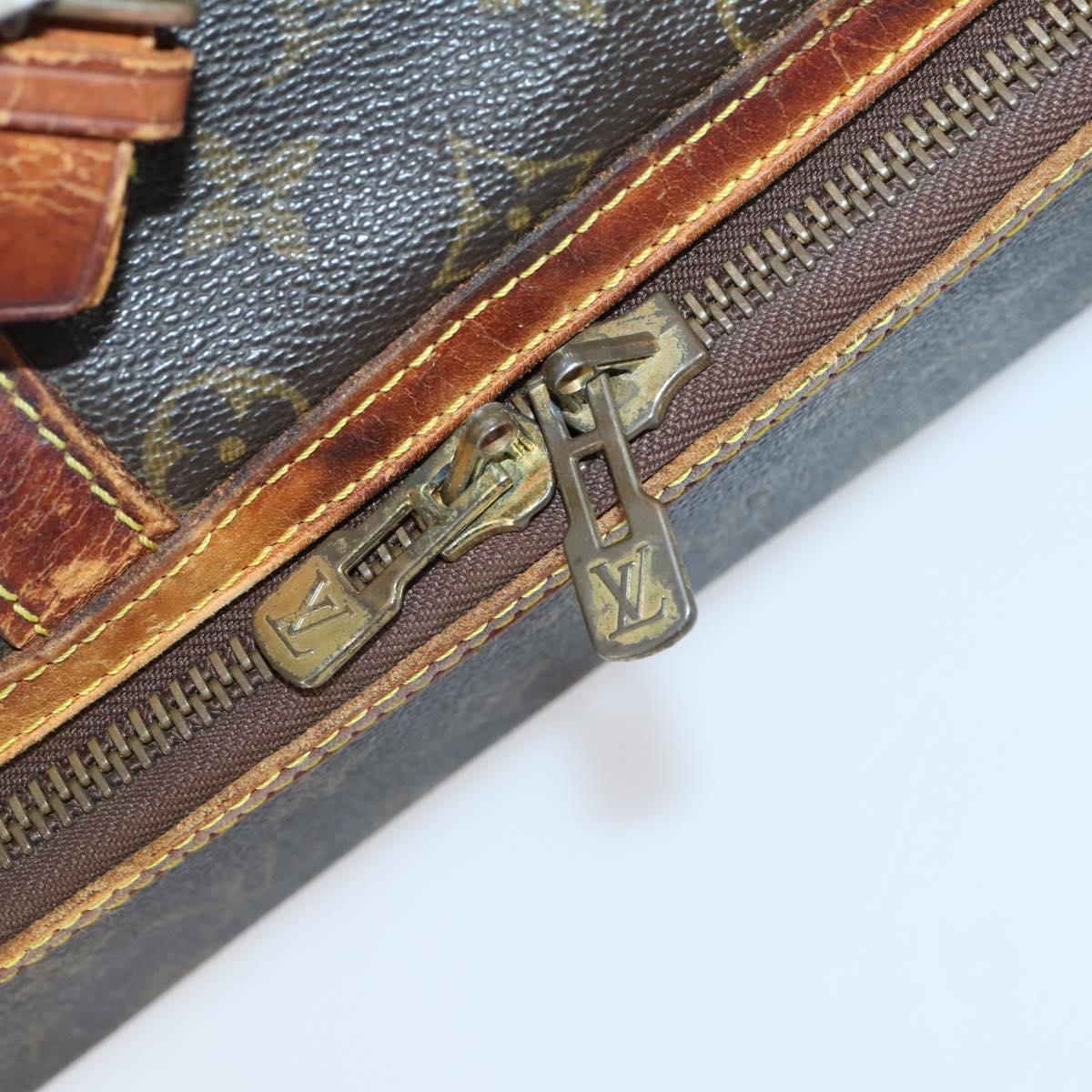 LOUIS VUITTON Monogram Sac Sports Boston Bag M41444 LV Auth th6318