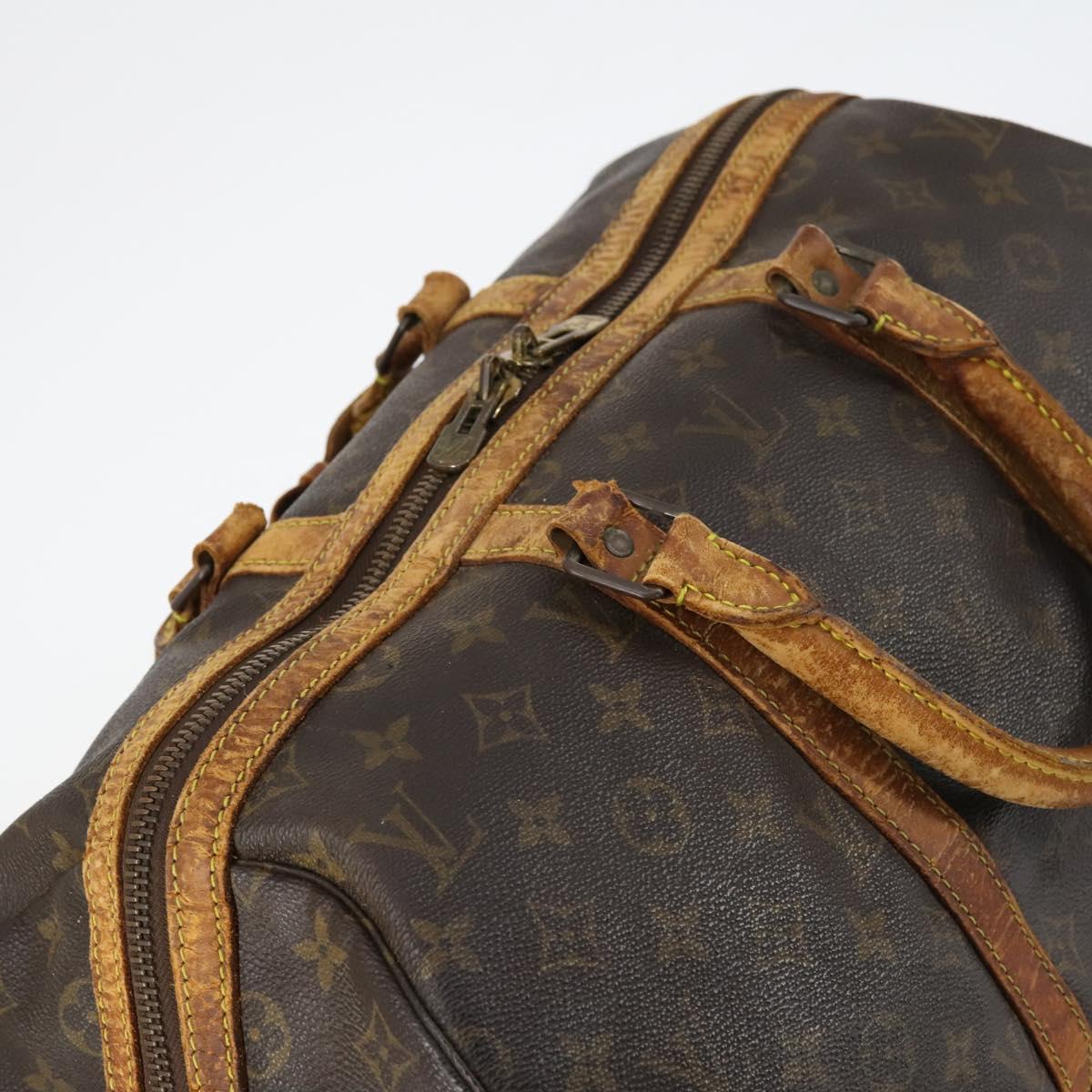 LOUIS VUITTON Monogram Sac Sports Boston Bag M41444 LV Auth th6318