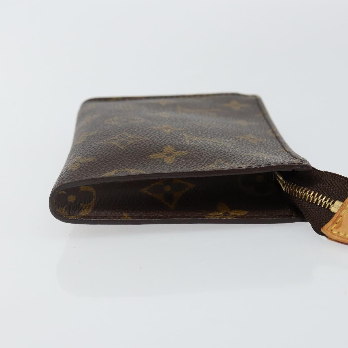 LOUIS VUITTON Monogram Bucket PM Accessory Pouch LV Auth th6342