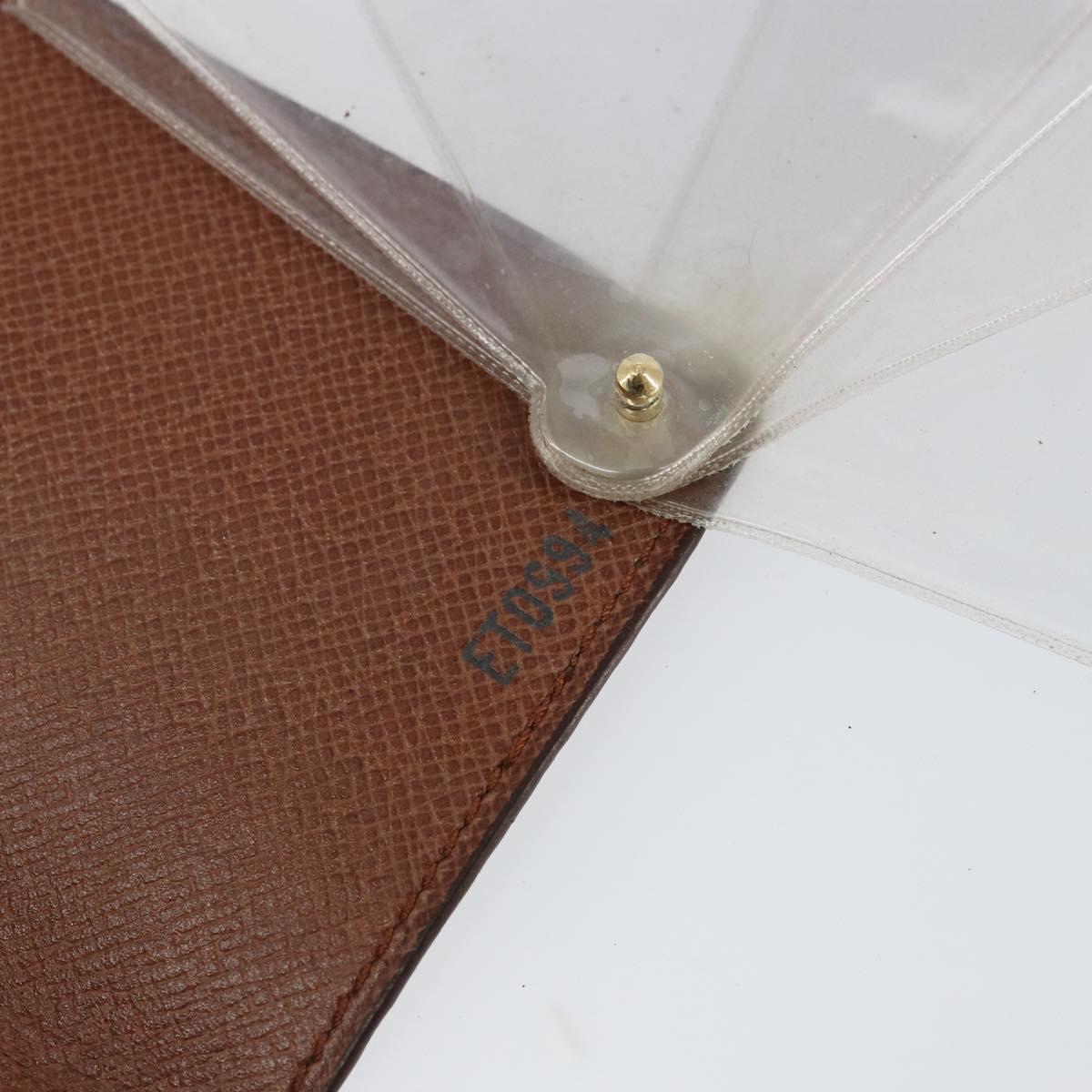 LOUIS VUITTON Monogram Porto Cartes Crdit Pression Card Case M60937 Auth th6344