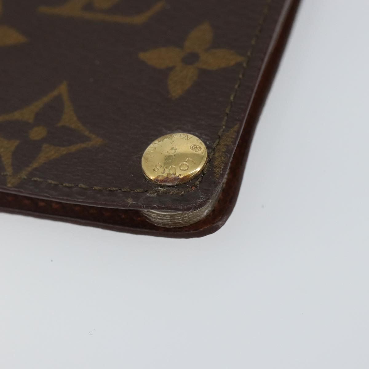 LOUIS VUITTON Monogram Porto Cartes Crdit Pression Card Case M60937 Auth th6344