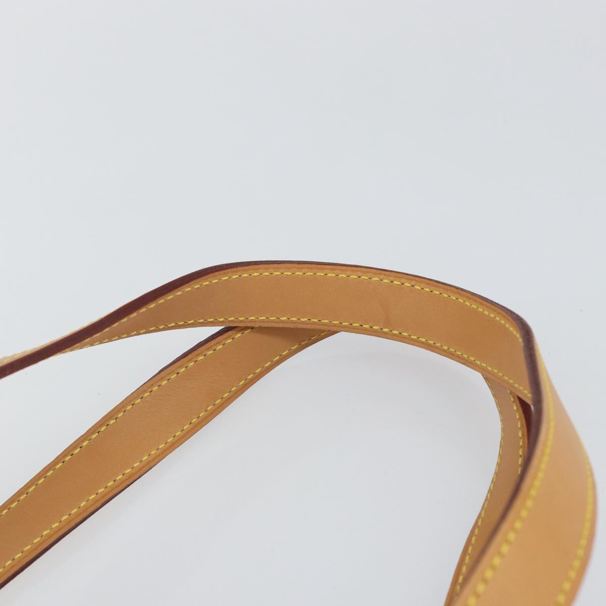 LOUIS VUITTON Monogram Vernis Houston Hand Bag Beige M91004 LV Auth th6347