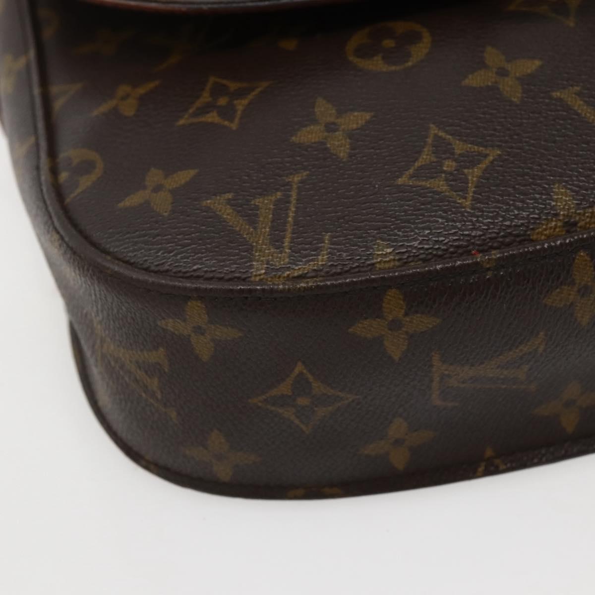 LOUIS VUITTON Monogram Saint Cloud GM Shoulder Bag M51242 LV Auth th6351