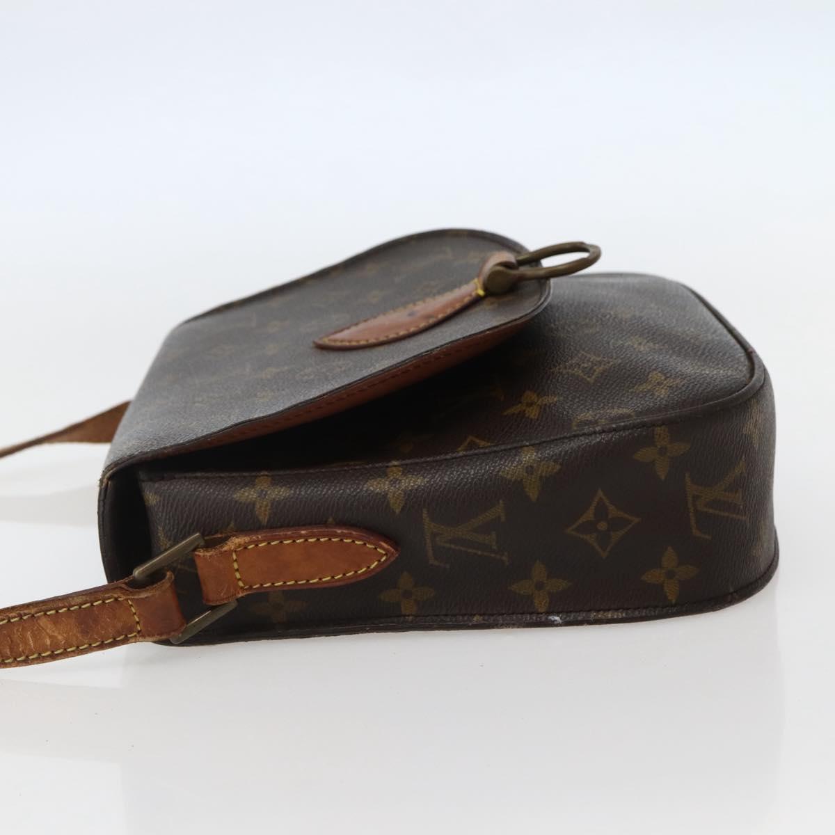 LOUIS VUITTON Monogram Saint Cloud GM Shoulder Bag M51242 LV Auth th6351