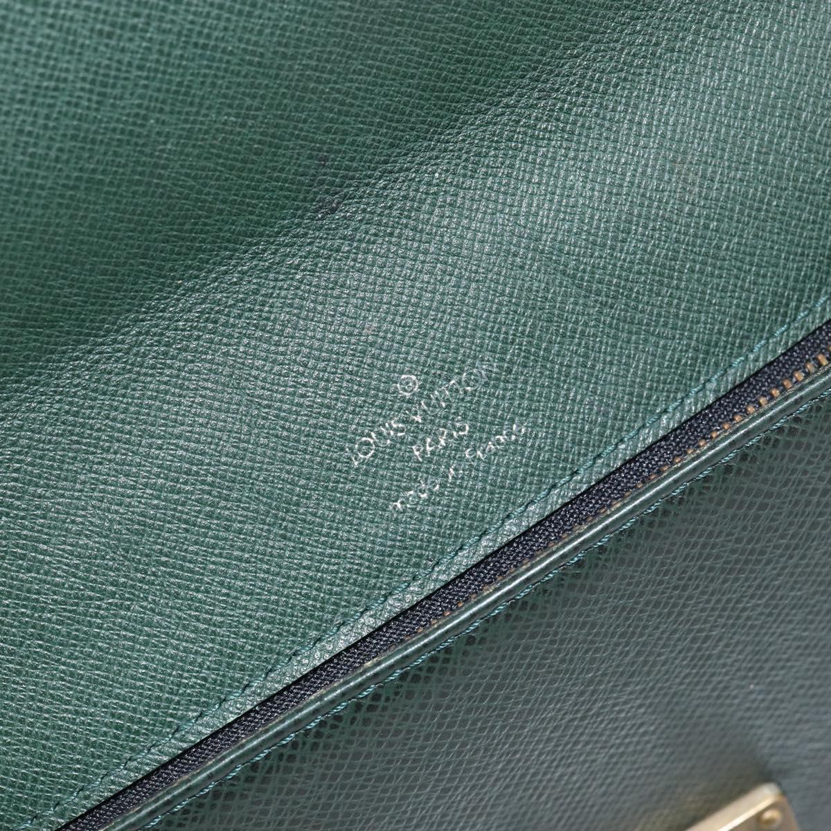 LOUIS VUITTON Taiga Pochette Kourad Clutch Bag Epicea M30194 LV Auth th6361