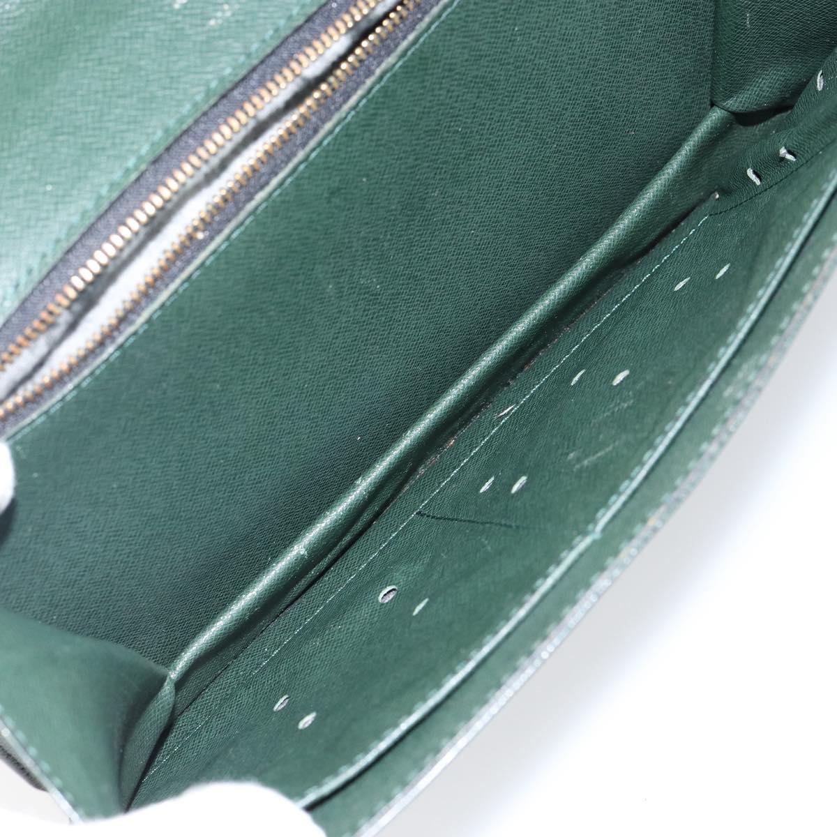 LOUIS VUITTON Taiga Pochette Kourad Clutch Bag Epicea M30194 LV Auth th6361