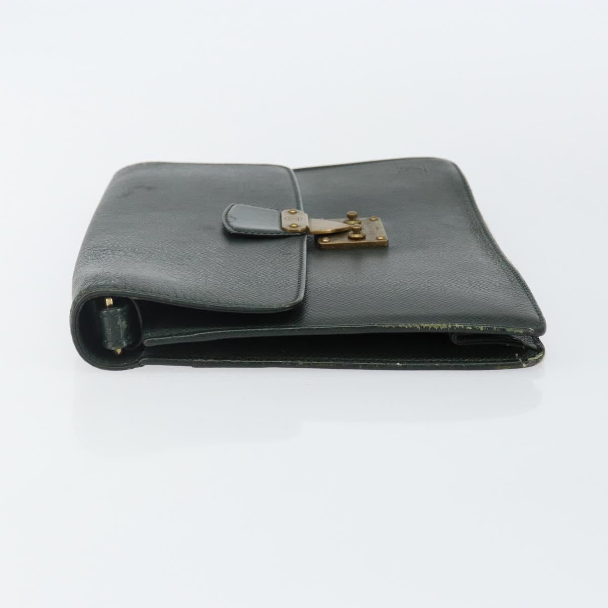 LOUIS VUITTON Taiga Pochette Kourad Clutch Bag Epicea M30194 LV Auth th6361