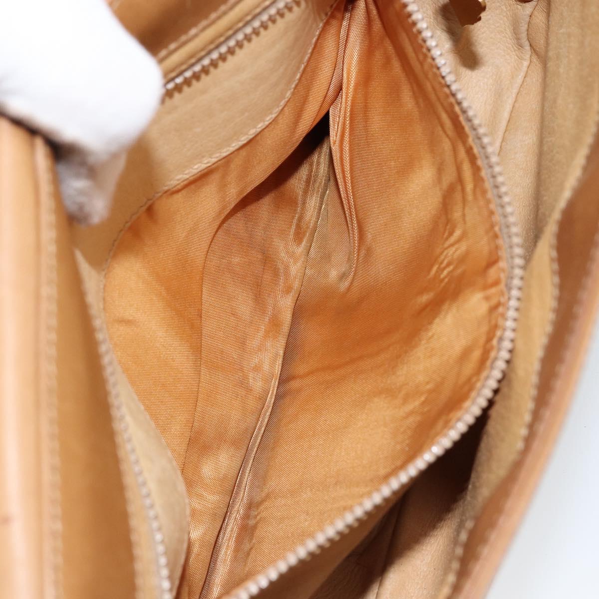 GUCCI Micro GG Canvas Shoulder Bag PVC Beige Gold 30 001 3627 Auth th6366