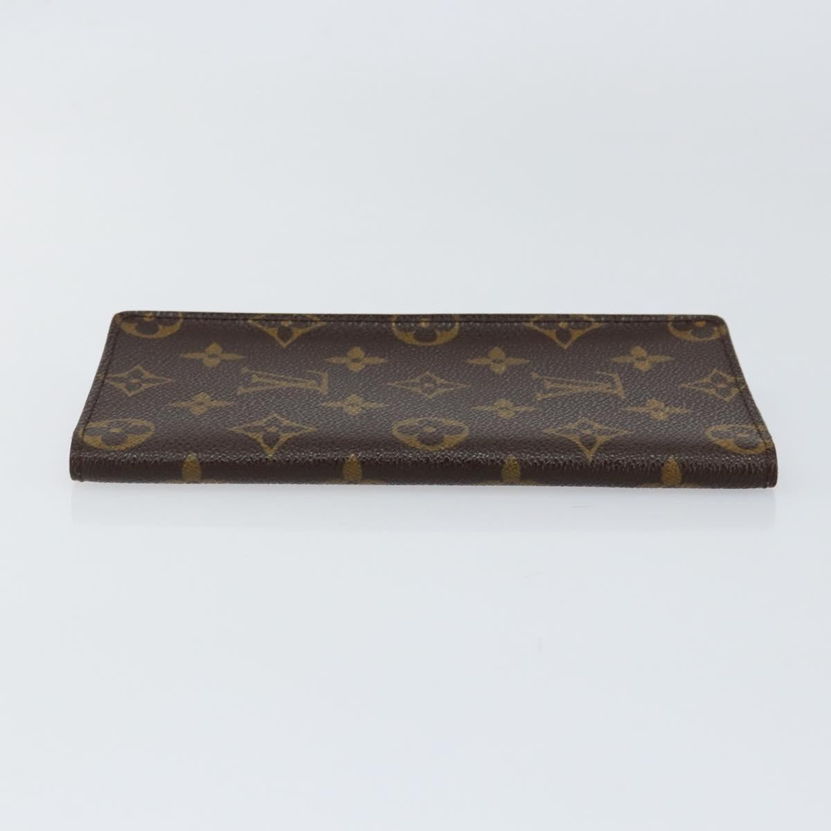 LOUIS VUITTON Monogram Porte Cartes Credit Billfold Wallet M60825 LV Auth th6367