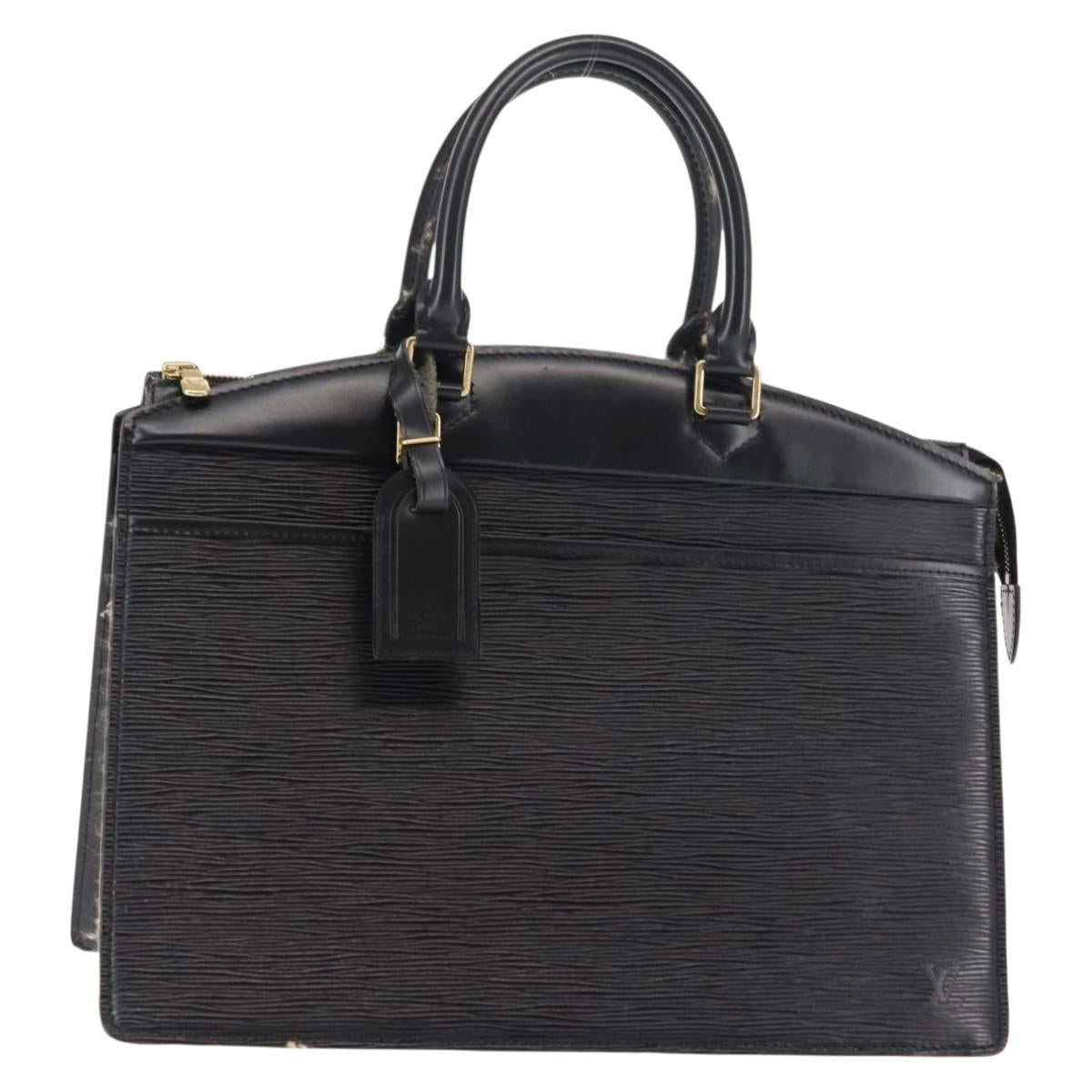 LOUIS VUITTON Epi Riviera Hand Bag Noir Black M48182 LV Auth th6373